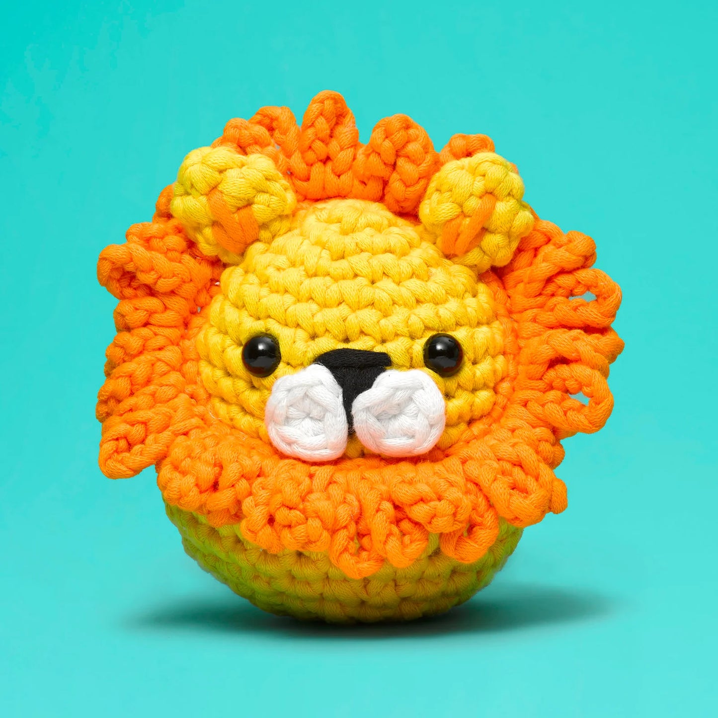Kit de Crochet Amigurumi León - Teje tu Propio Peluche desde Cero