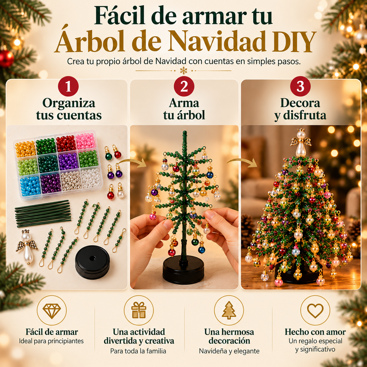 Kit de arbol de Navidad